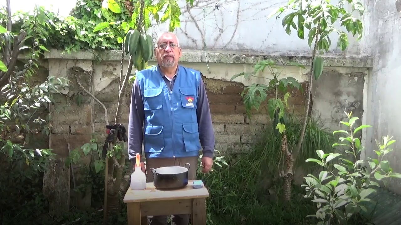 agua con jabon para plantas