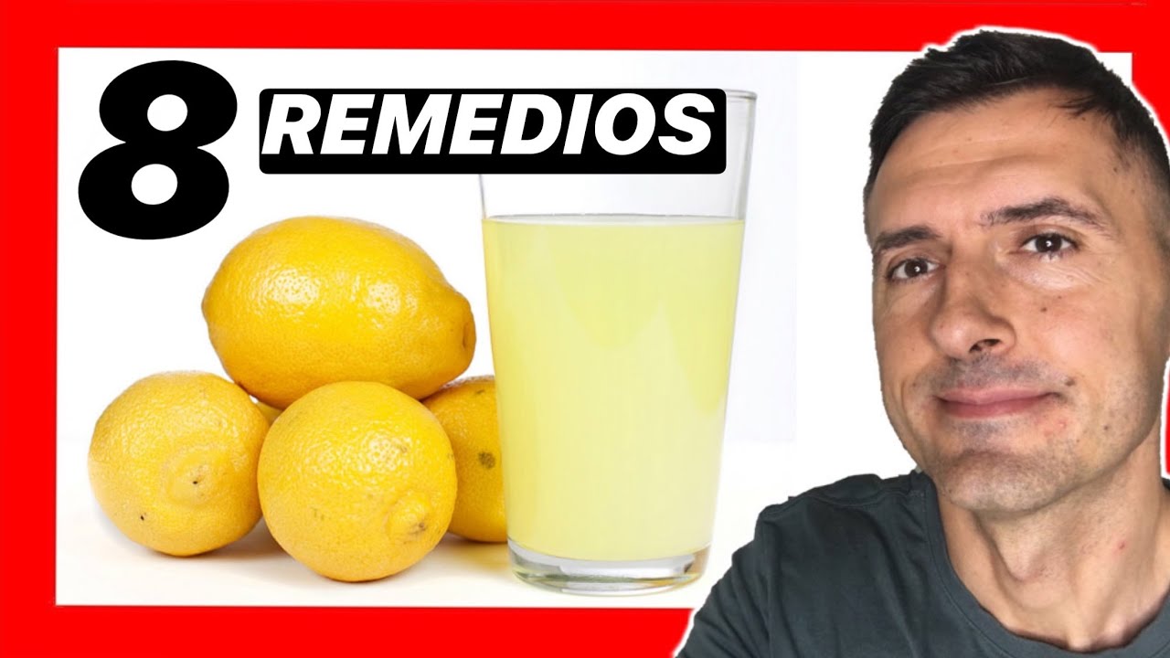 agua con limon y vinagre
