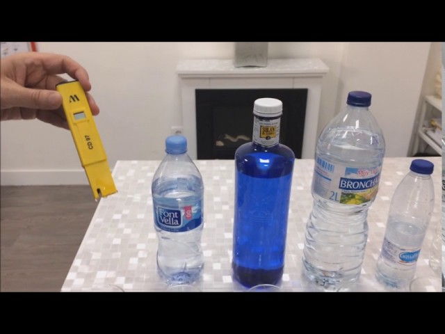 agua con menos residuo seco