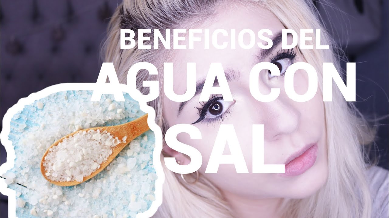agua con sal para los granos