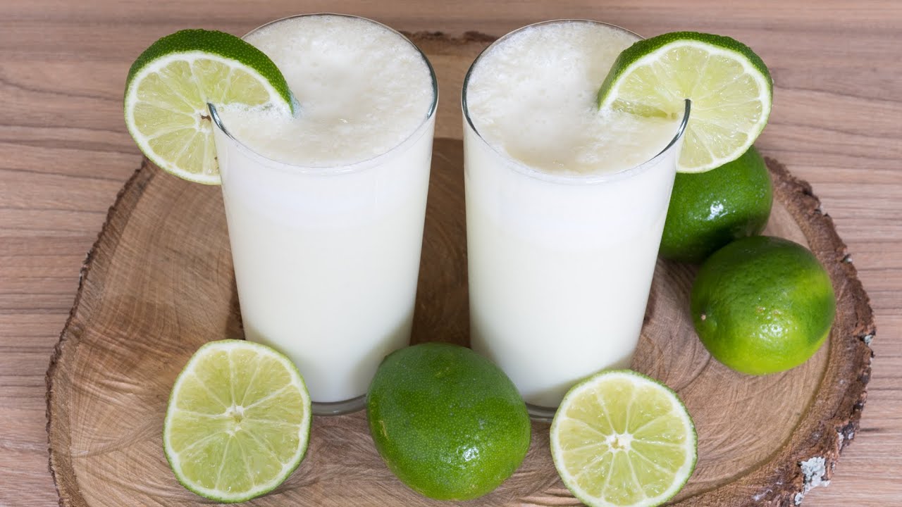 agua de limon con lechera