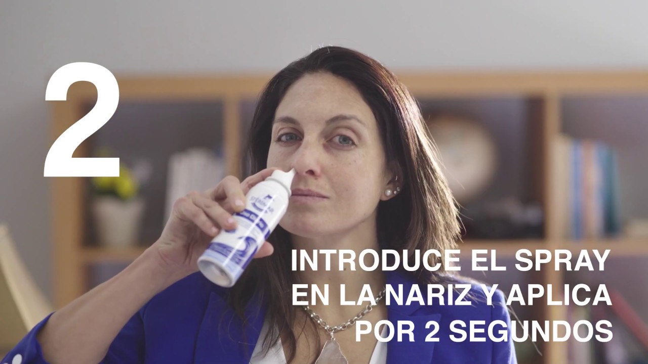 agua del mar para la nariz