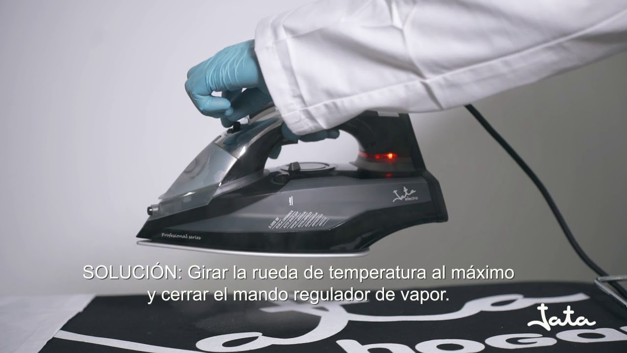 agua para plancha a vapor