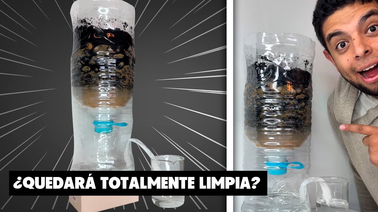 agua sucia a agua limpia