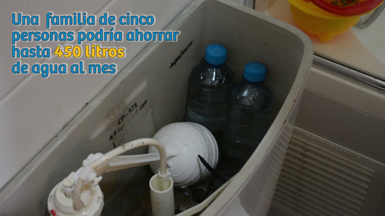 ahorro de agua en sanitarios