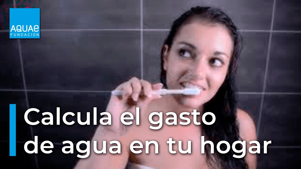 consumo de agua en una casa