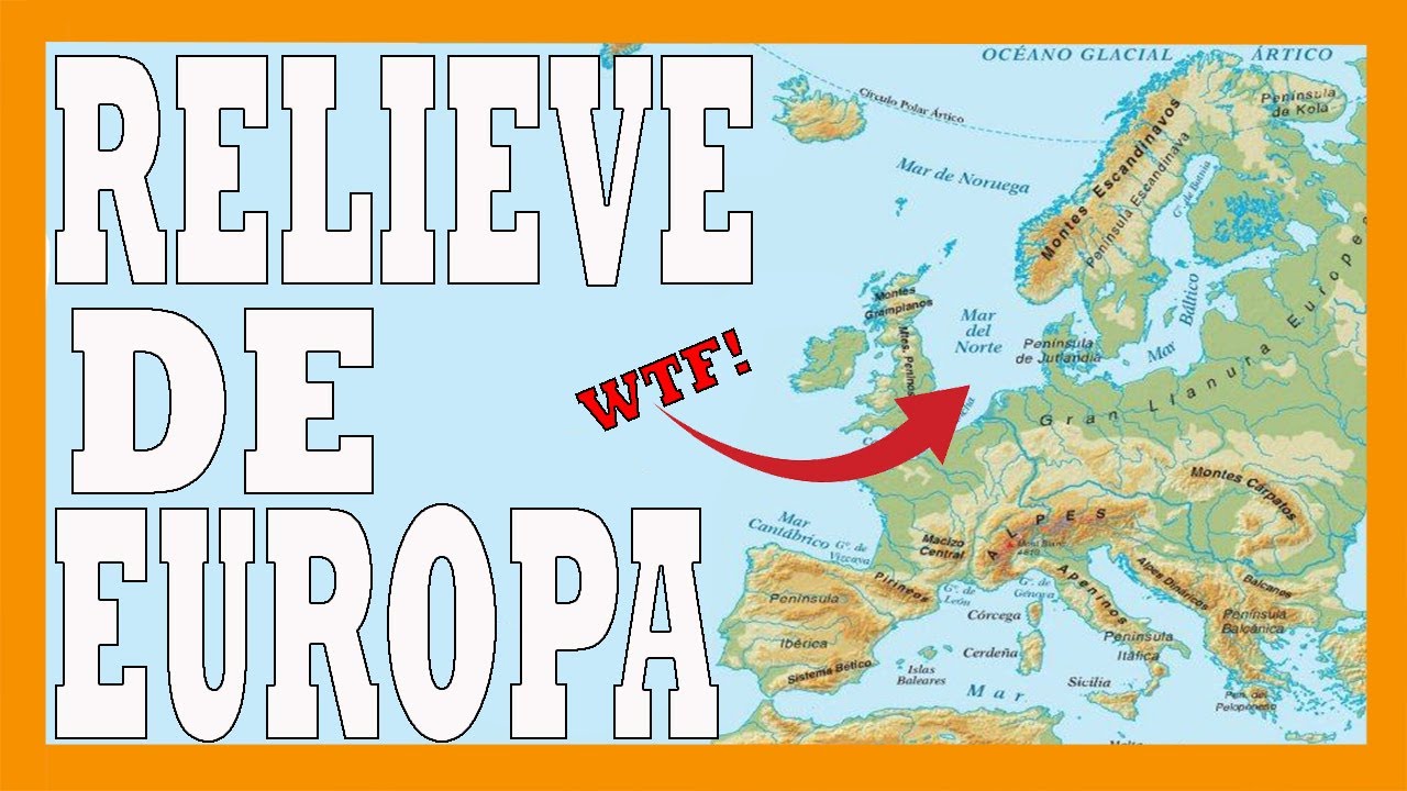 cuerpos de agua de europa