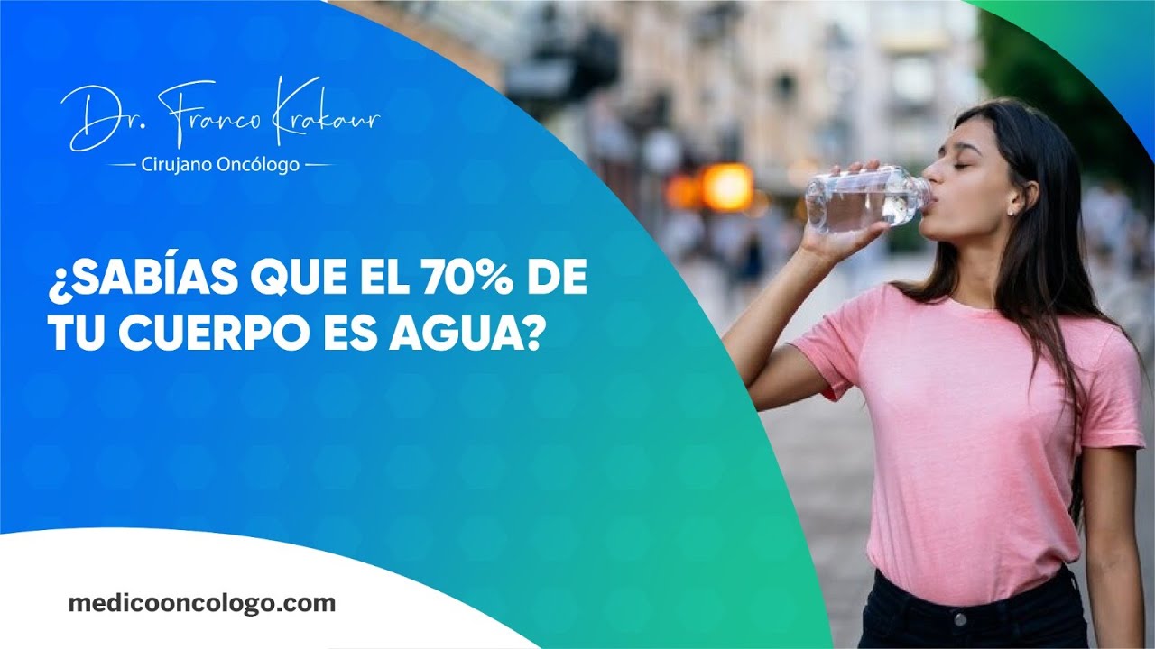 el cuerpo humano es 70 agua
