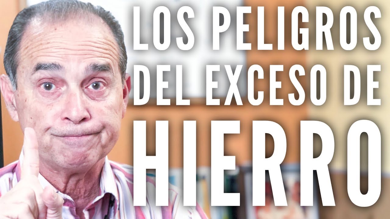 exceso de hierro en el agua