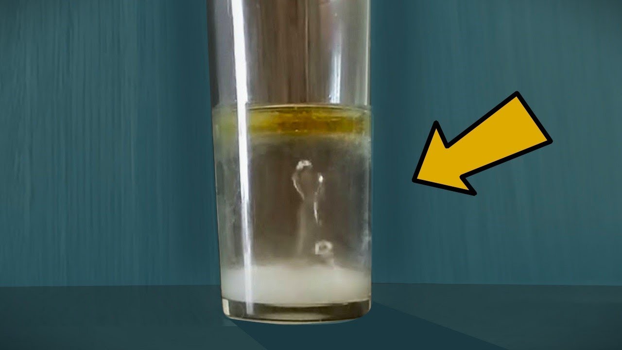 experimentos con agua y sal