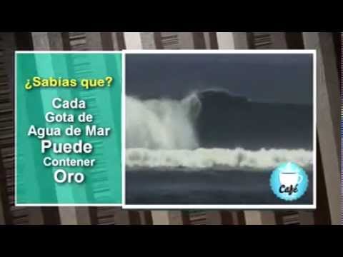 extraer oro del agua de mar