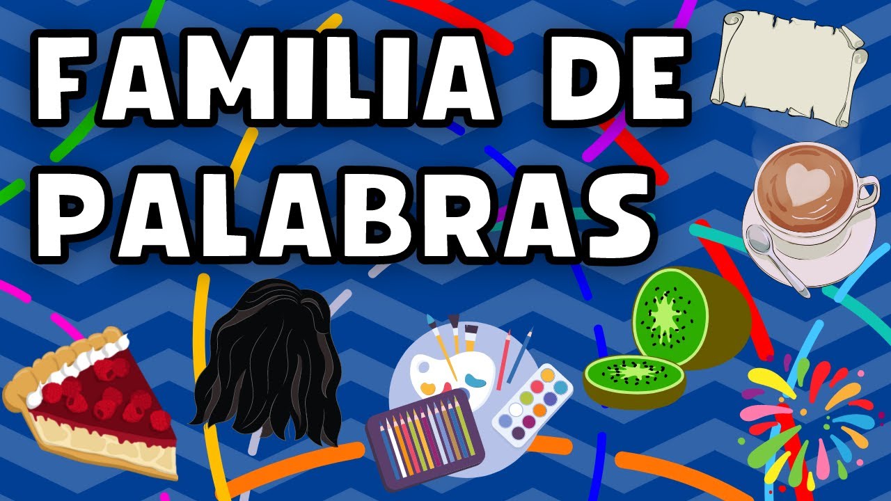 familia de palabras de agua