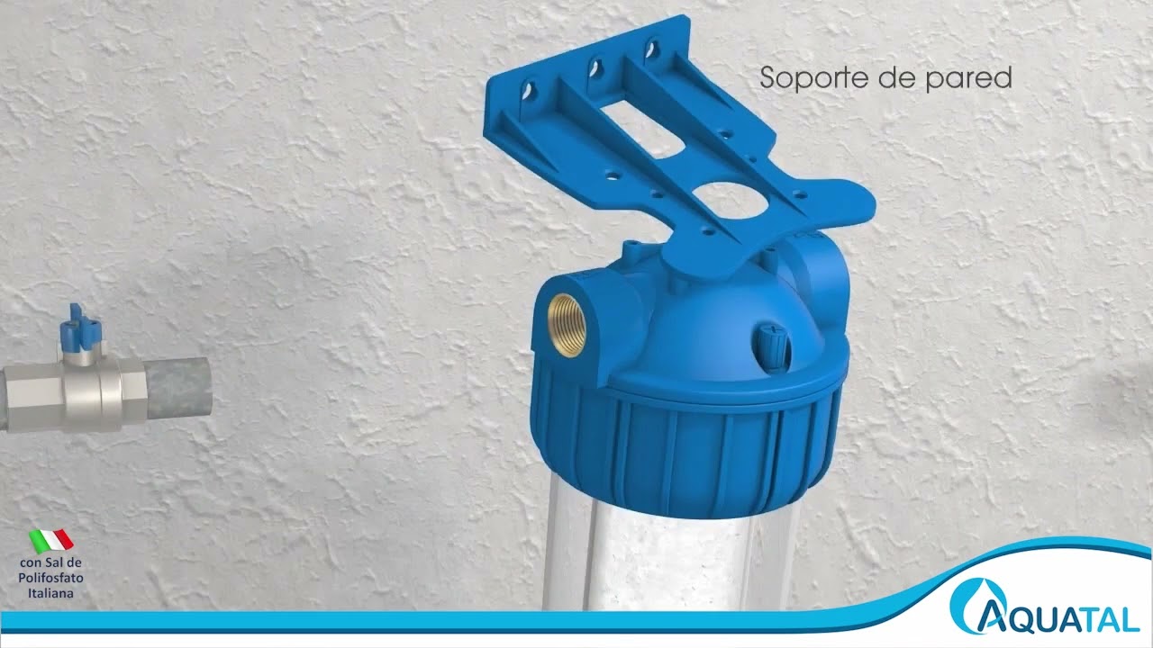 filtro para la cal del agua