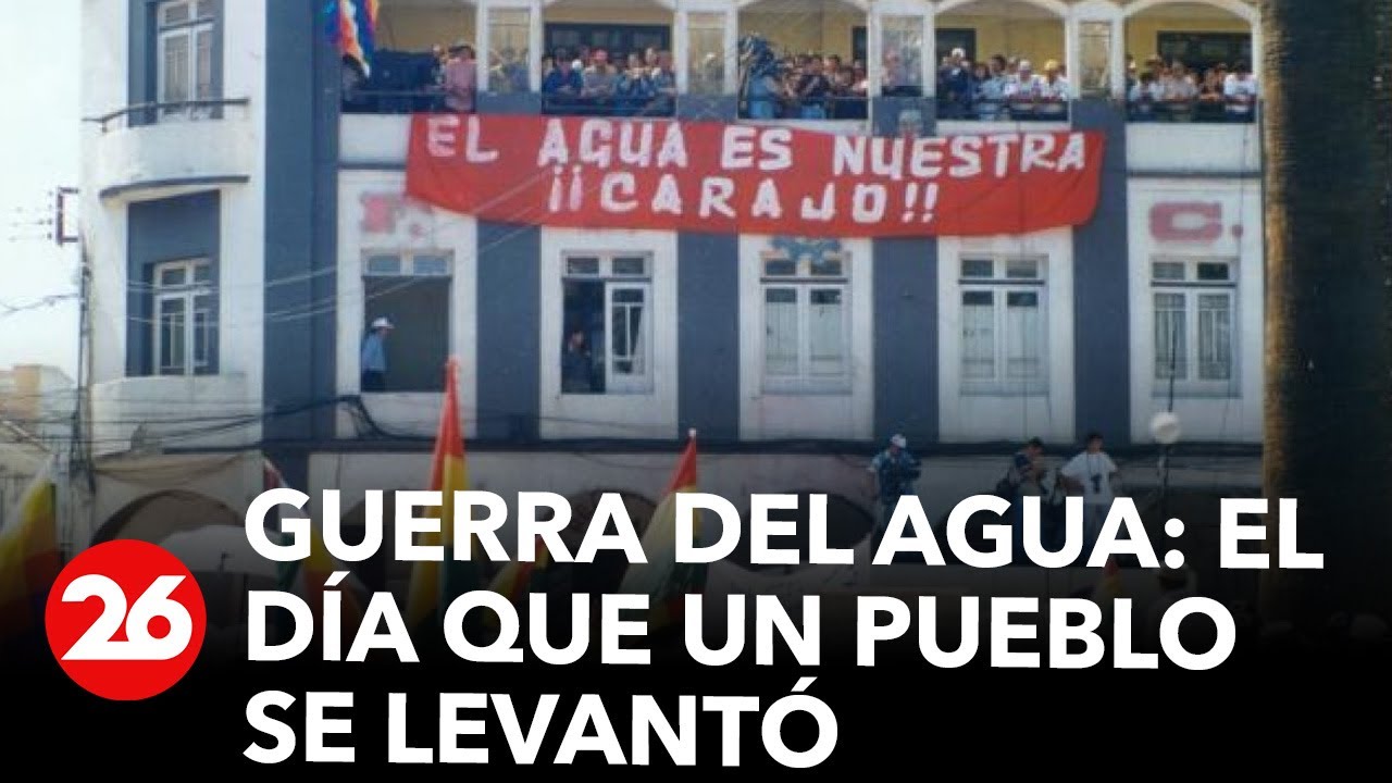 guerra del agua en bolivia