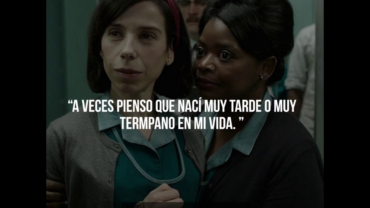 la forma del agua frases