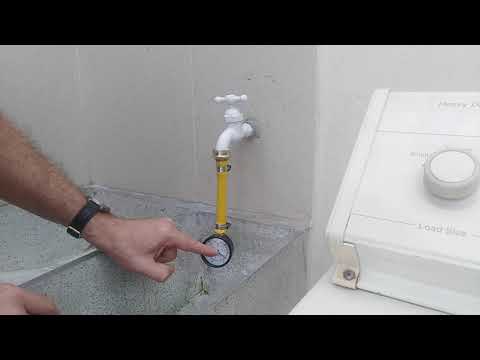 medidor de presion de agua