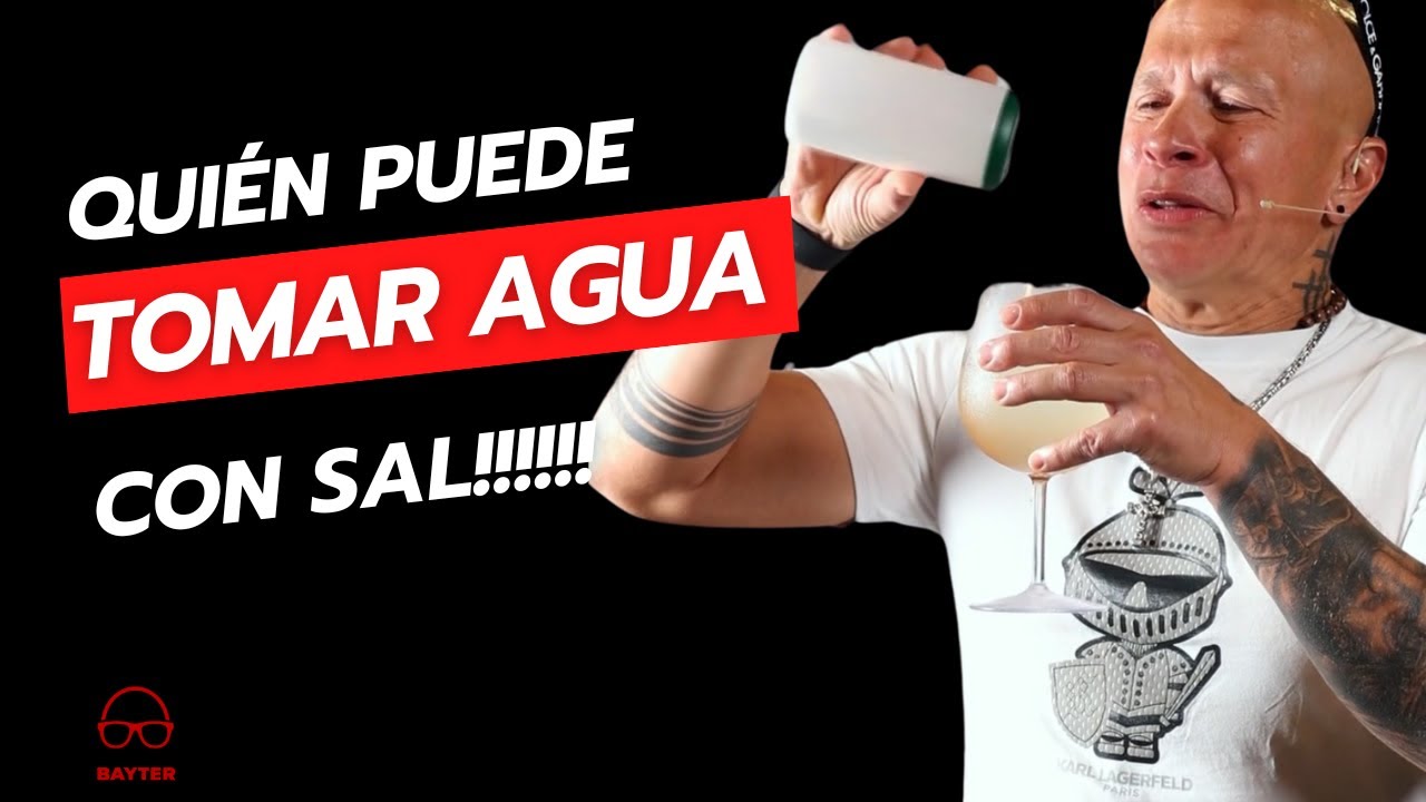 para que es el agua con sal