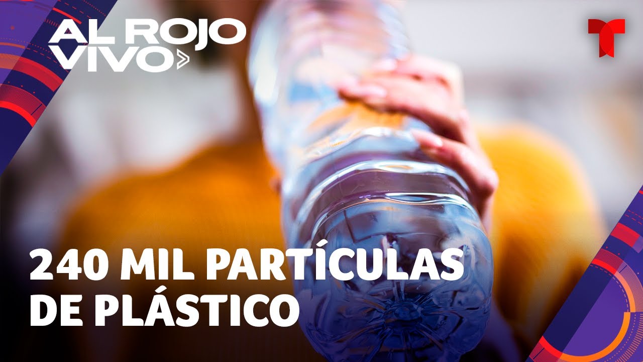 plastico en el agua potable