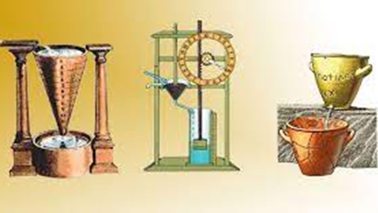 reloj de agua o clepsidra