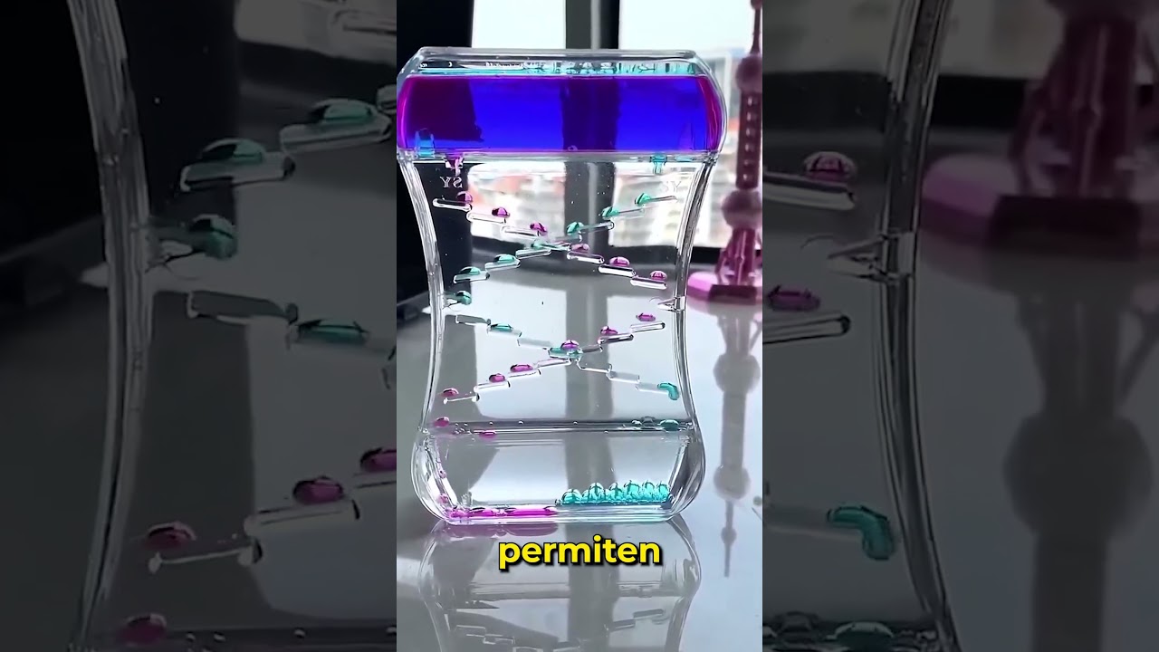 reloj de agua y aceite