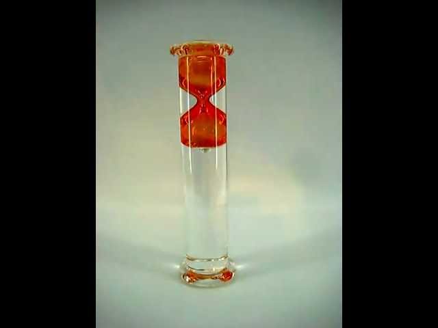 reloj de arena de agua