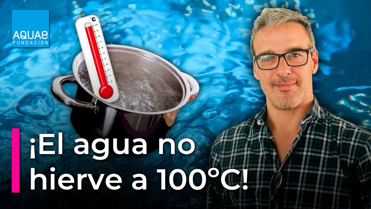 a cuantos grados hierve el agua