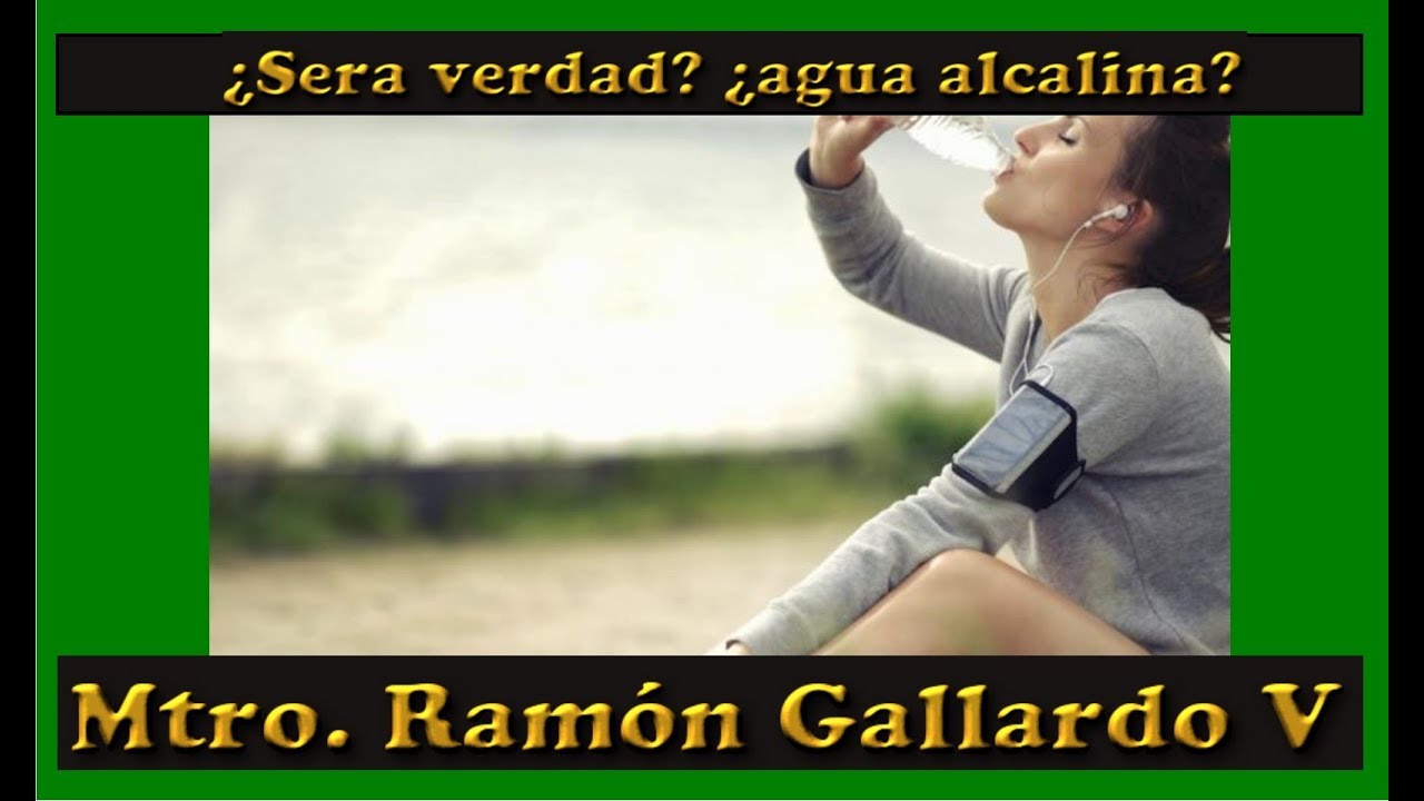 agua alcalina verdad o mentira