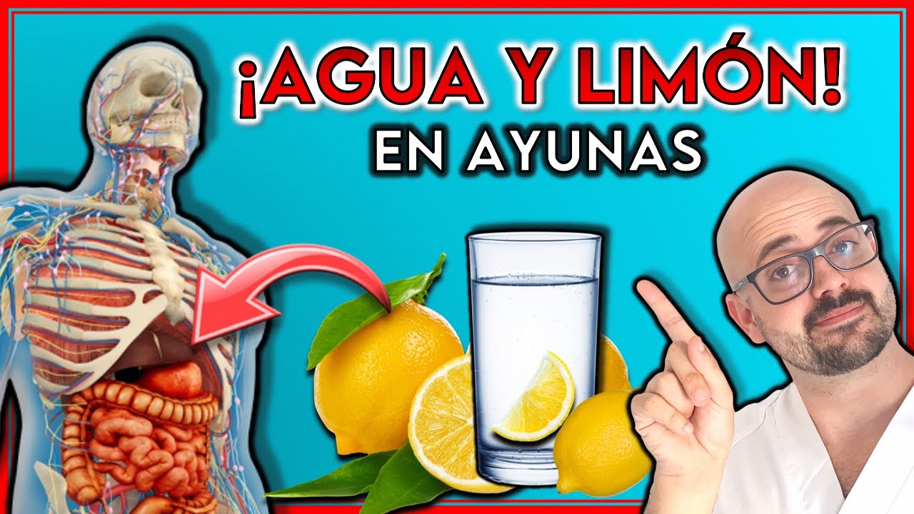 agua caliente con zumo de limon