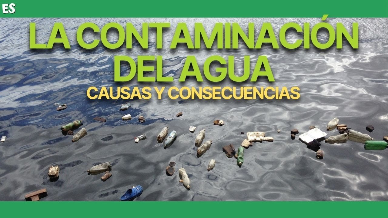 agua contaminada y agua potable