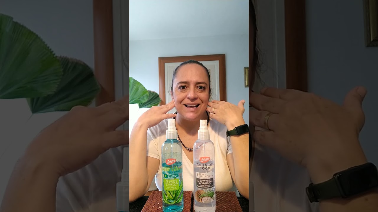 agua de aloe vera con glicerina