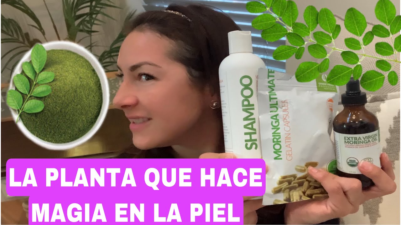 agua de moringa para las arrugas