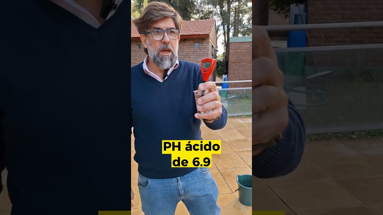 agua de pozo con mucho hierro