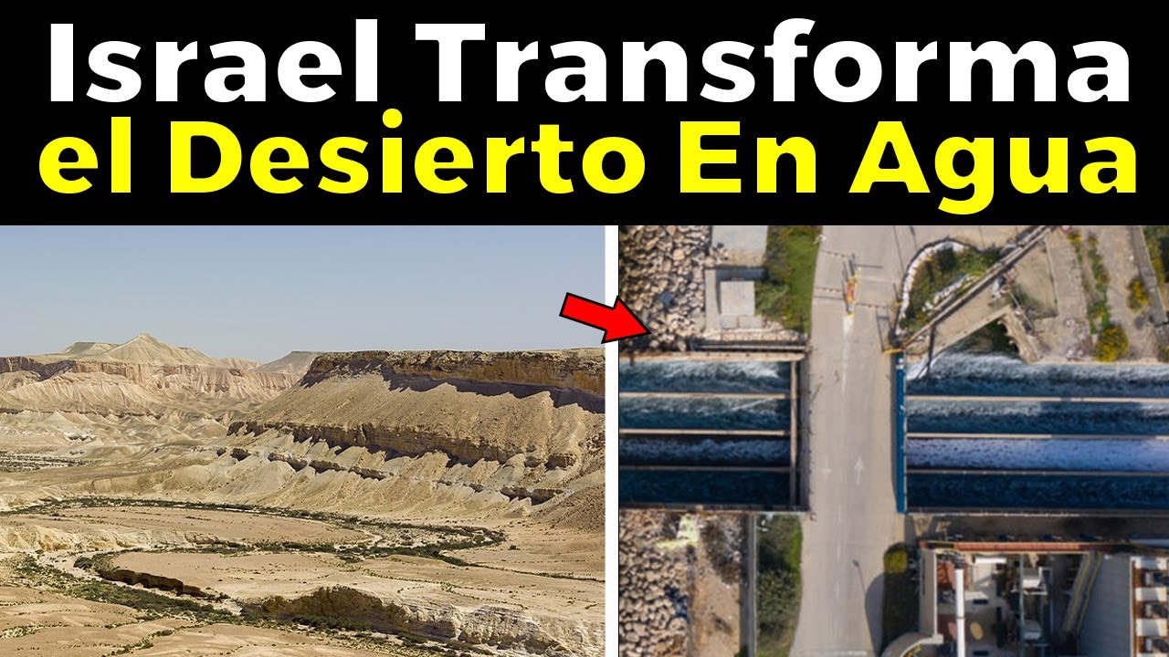 agua en el desierto de israel