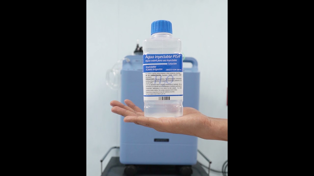 agua inyectable para que sirve