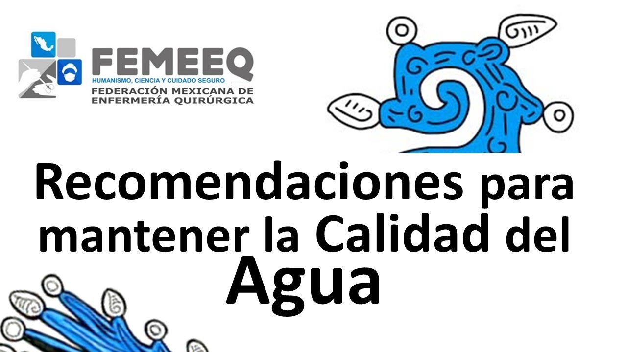 agua para uso y consumo humano