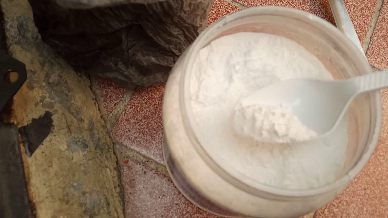 agua purificada en la cisterna