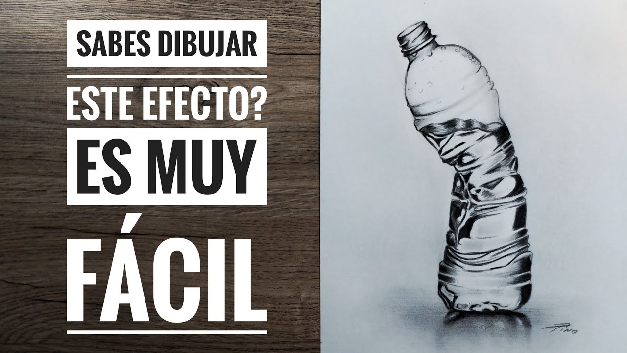boceto de una botella de agua