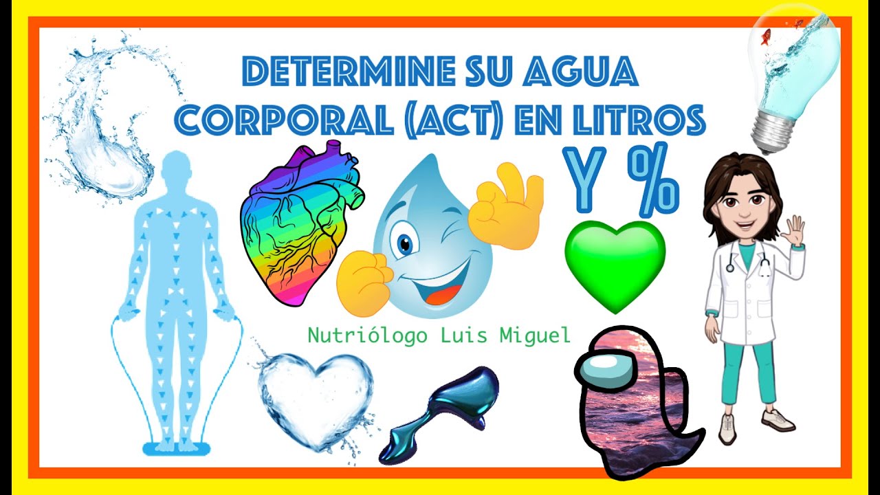 calculo de agua corporal total
