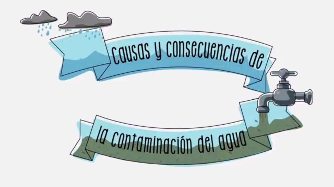 causas del deterioro del agua