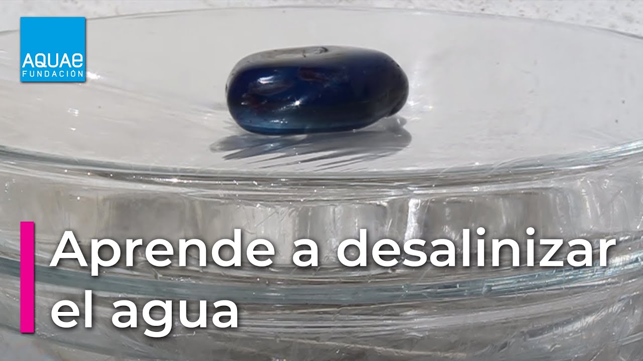 como desalinizar el agua de mar