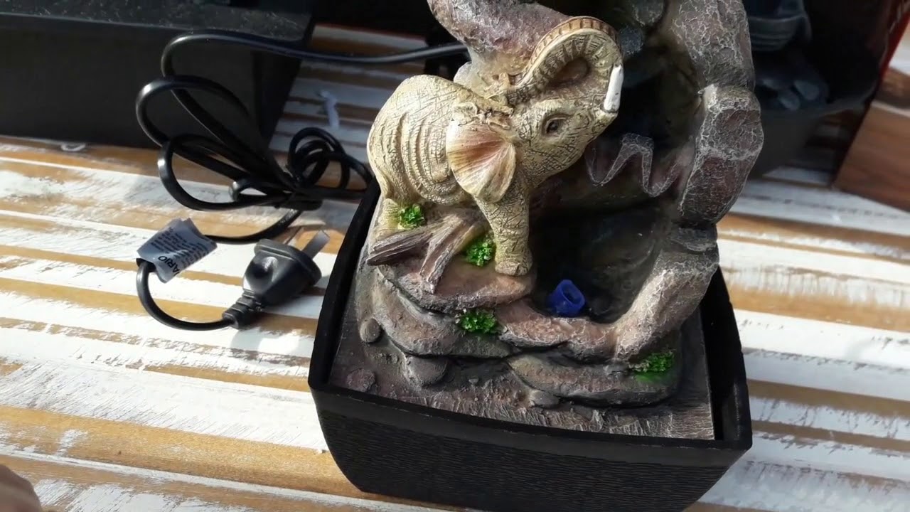 como funciona una fuente de agua