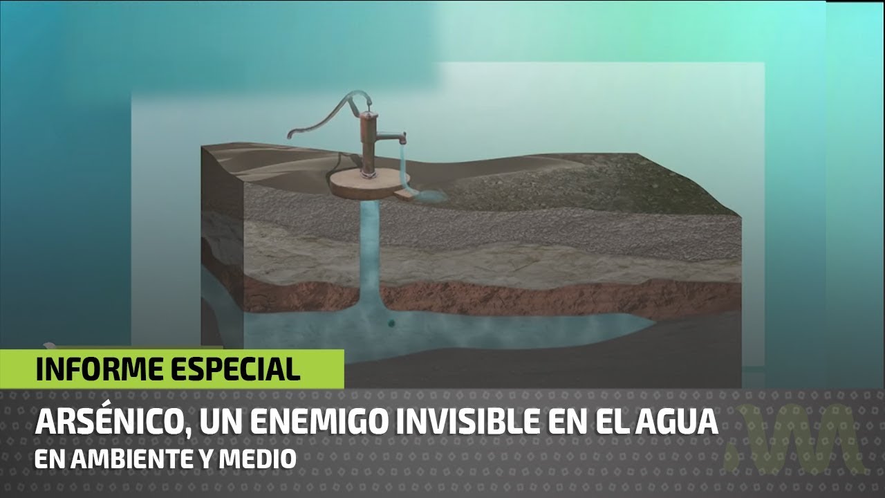 como llega el arsenico al agua