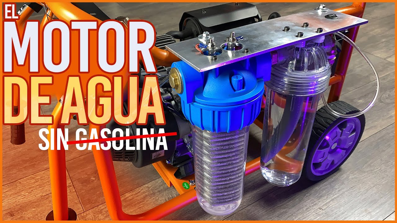 como se hace un motor de agua