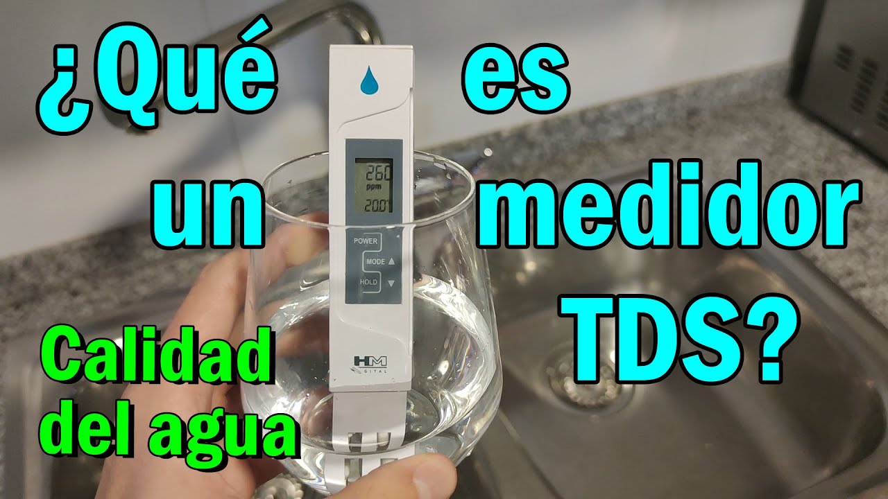 conductividad y dureza del agua