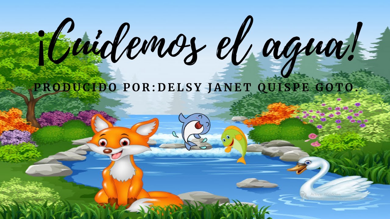 cuento sobre el agua potable