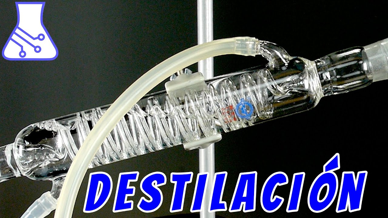 destilacion de agua y etanol
