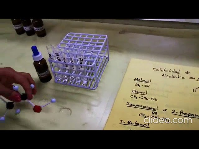 el etanol es soluble en agua
