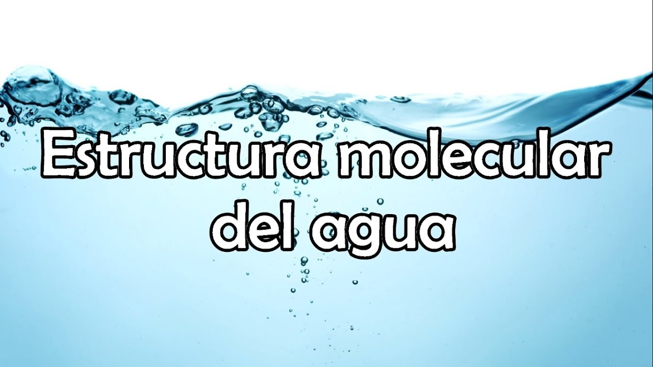 electrones de valencia del agua