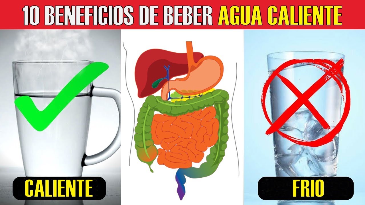 en que ayuda tomar agua caliente