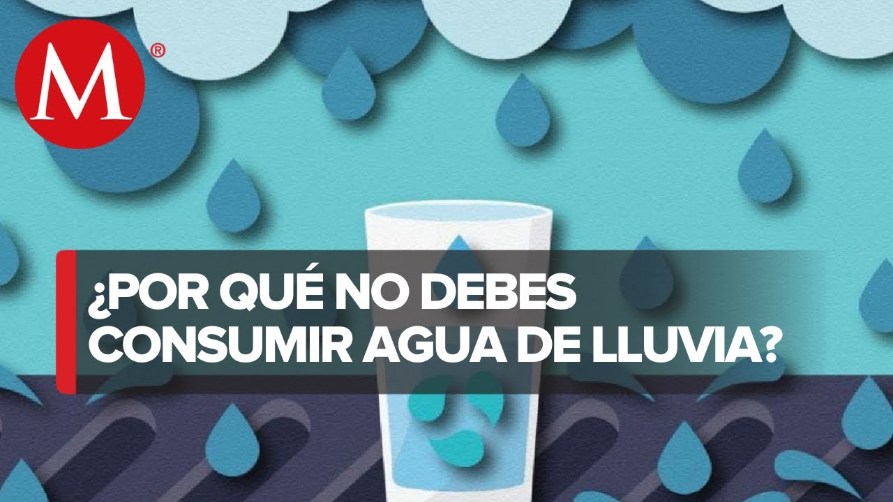 es malo tomar agua de lluvia